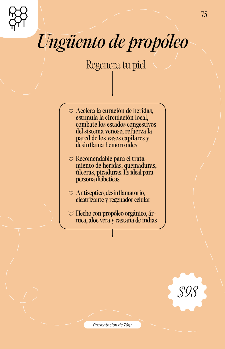 Regenera tu piel Ungüento de propóleo