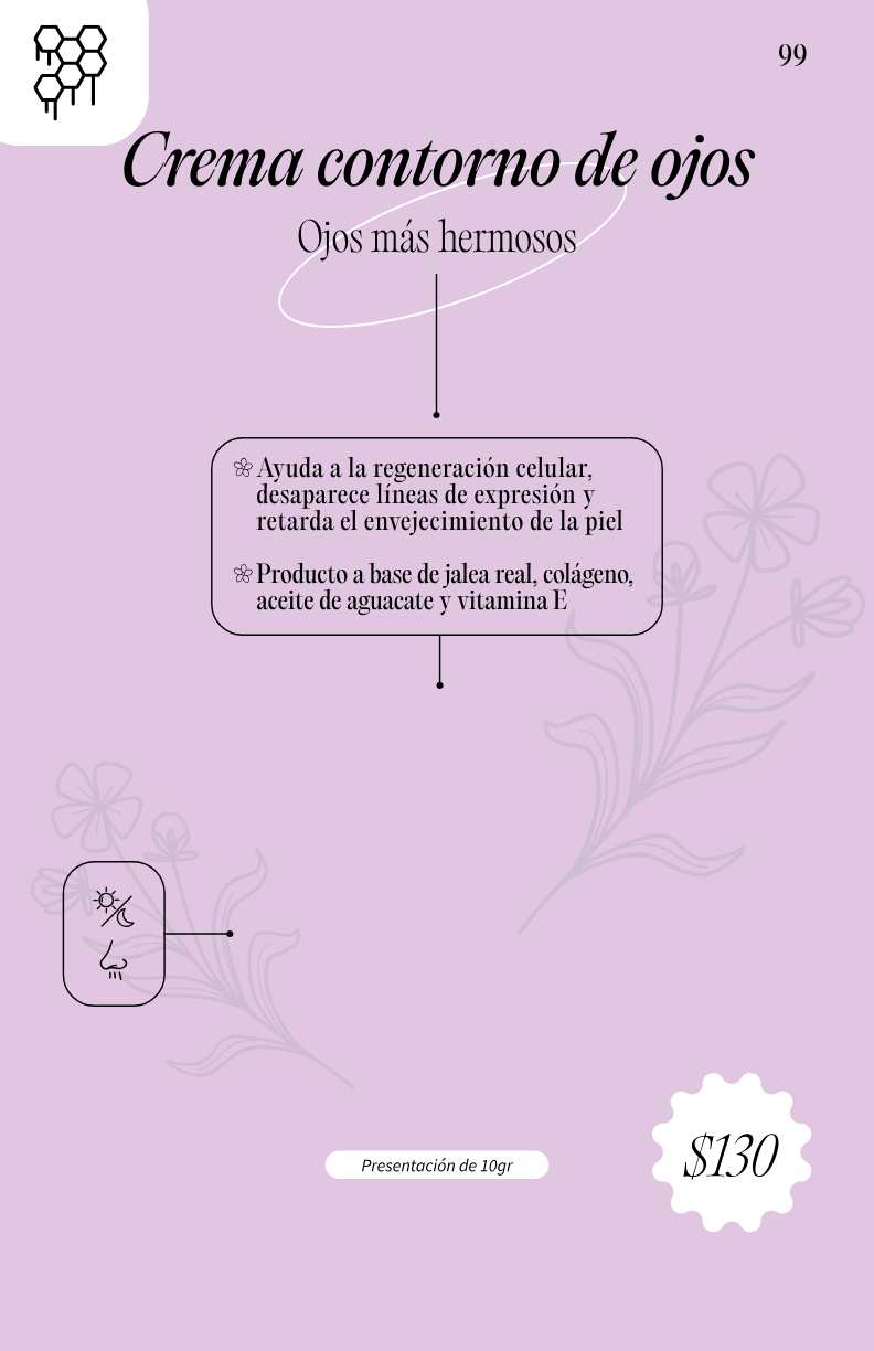 Ojos más hermosos Crema contorno de ojos